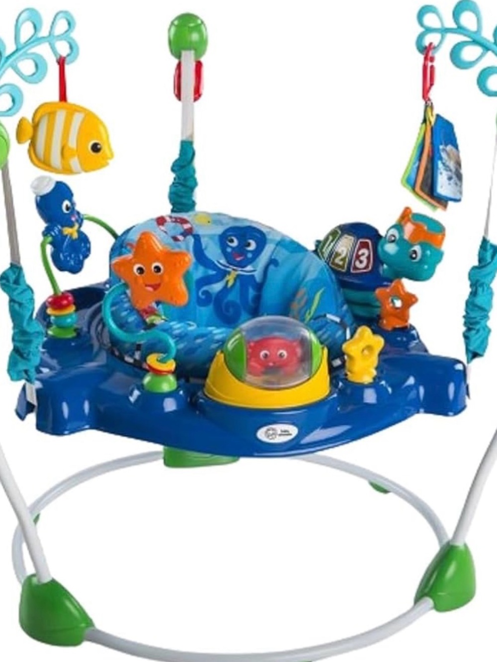 Blue Ocean Activity Jumper with Sea Creature Toys